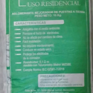 HIDROGEL CEMENTO CONDUCTIVO P/PUESTA A TIERRA EXTRAFIL 15KG